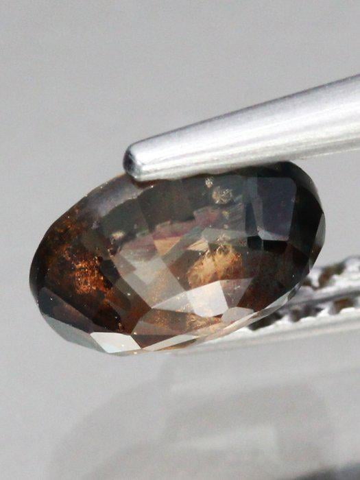 1.00 Ct Natural Color Change Sapphire, Unheated Bi Color Sapphire, Certified Pink Blue Sapphire, Oval Loose Gemstone