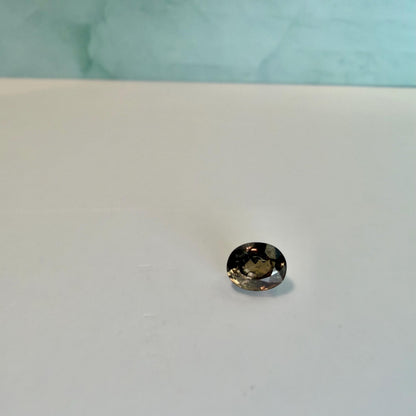 1.15 Ct Natural Color Change Sapphire, Unheated Sapphire, Certified Pink Green Sapphire, Oval Loose Gemstone, Color Changing Sapphire