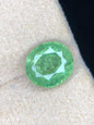 Natural Demantoid Garnet 2.07 Ct Certified | Untreated Green Oval Loose Gemstone | Rare Andradite Garnet