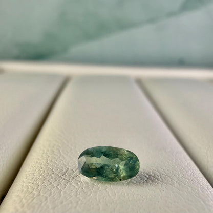 Natural Alexandrite 0.36 Ct Certified | Green to Pinkish Orange Color Change | Untreated Oval Loose Gemstone
