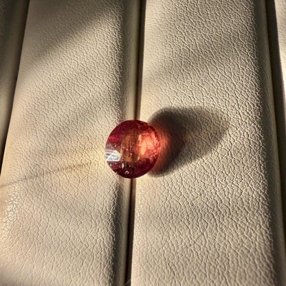 Natural Color Change Garnet 2.84 Ct IGI Certified | Green to Red Oval Loose Gemstone | Rare Color Changing Garnet