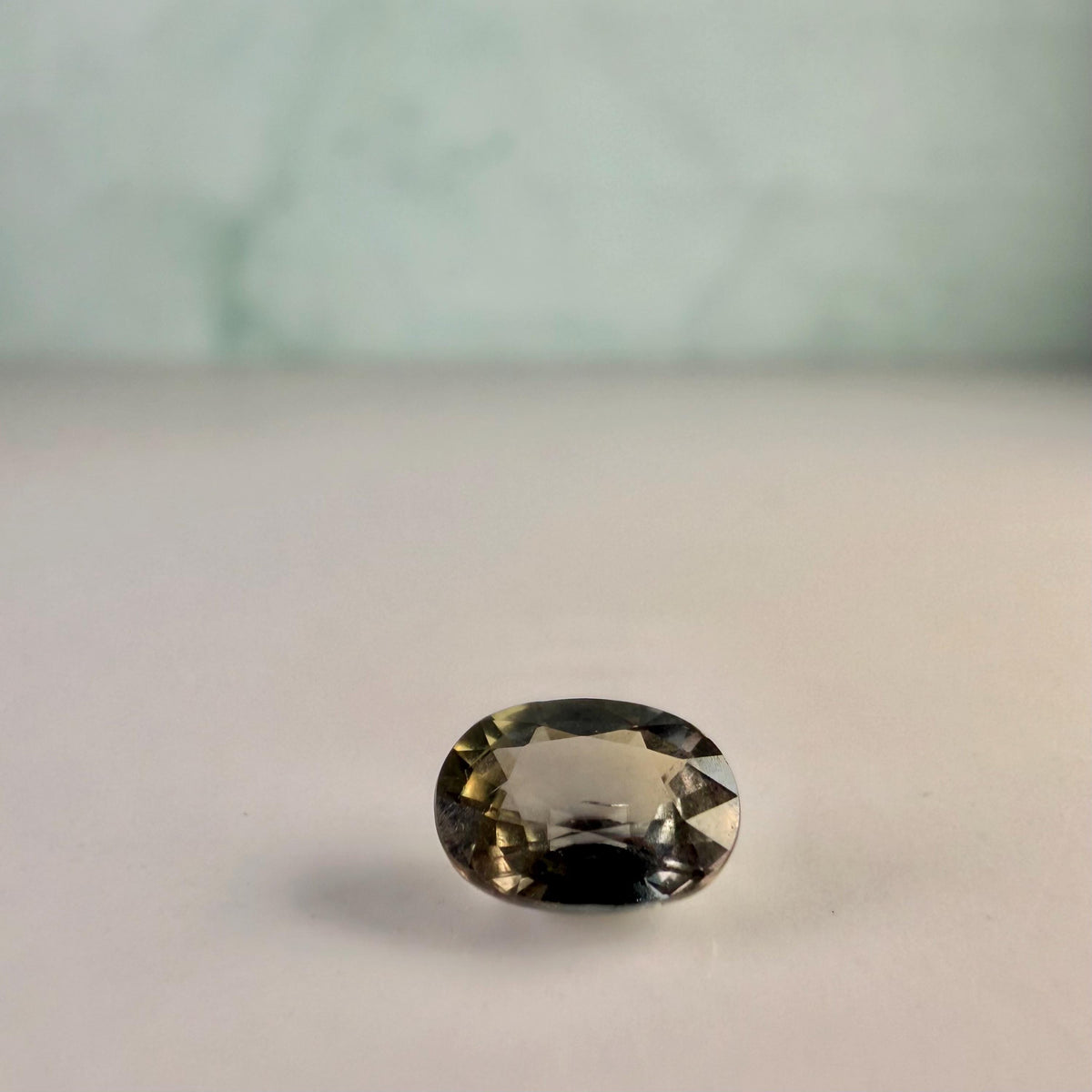 1.10 Ct Natural Parti Color Change Sapphire, Unheated Green Purple Pink Sapphire, Certified Oval Loose Gemstone