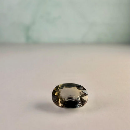 1.10 Ct Natural Parti Color Change Sapphire, Unheated Green Purple Pink Sapphire, Certified Oval Loose Gemstone
