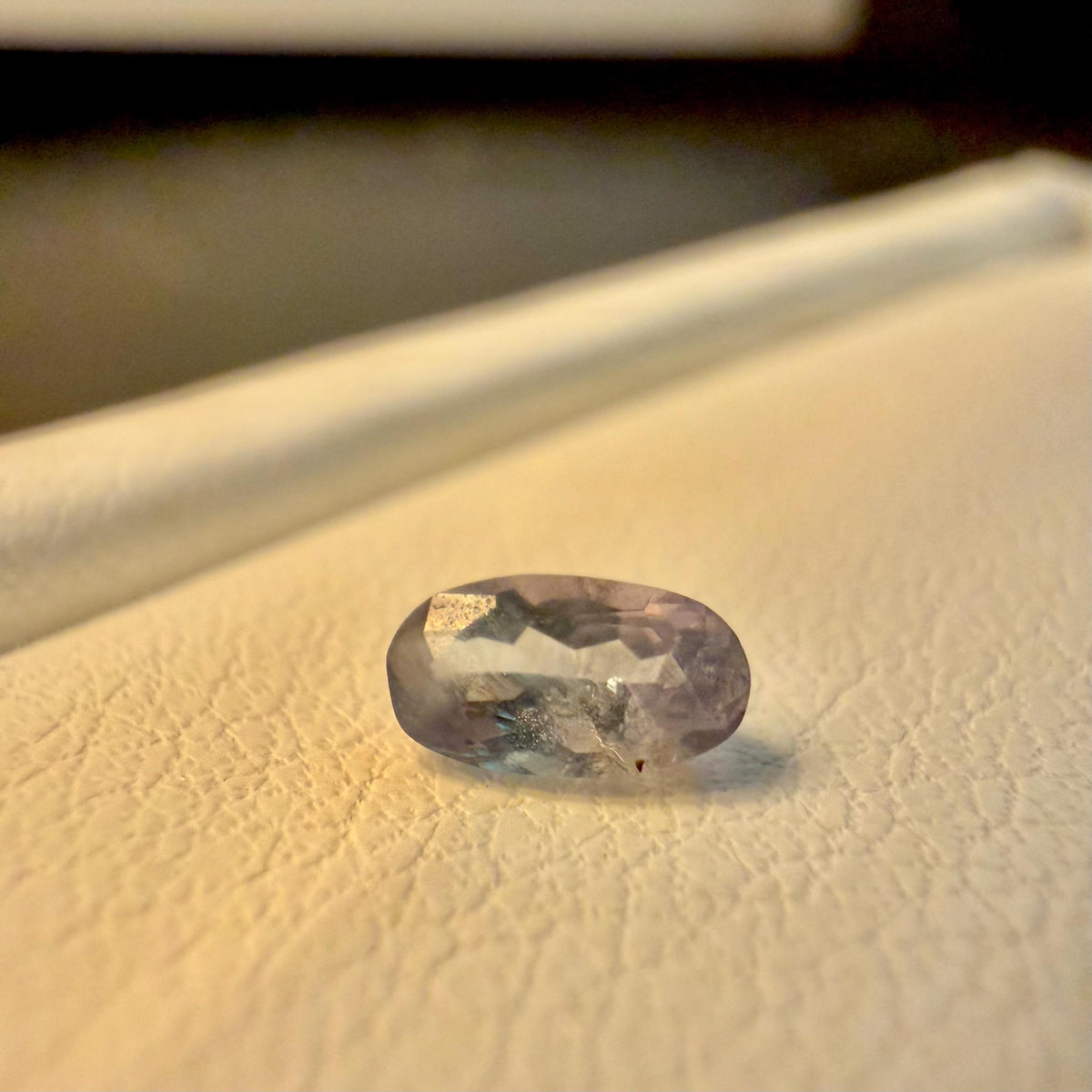 Natural Alexandrite 0.36 Ct Certified | Green to Pinkish Orange Color Change | Untreated Oval Loose Gemstone